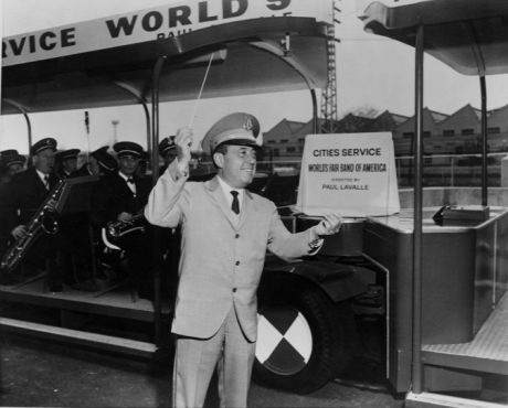 Paul Lavalle directs the World's Fair Band of America