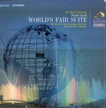 Album jacket — The World's Fair Suite