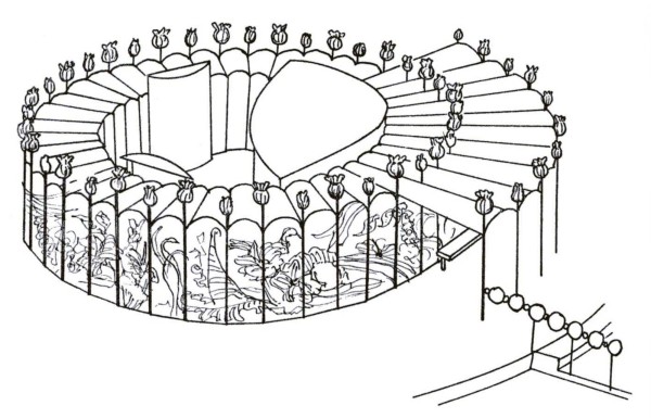 Clairol Color Carousel line drawing