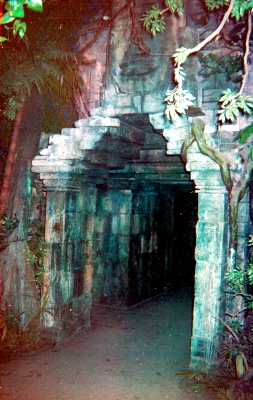 Cambodia's Ankor Wat Temple Entrance in Coca-Cola's "Global Holiday"