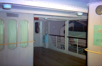 Rio Harbor - Deck of the Cruise Ship in "Global Holiday"
