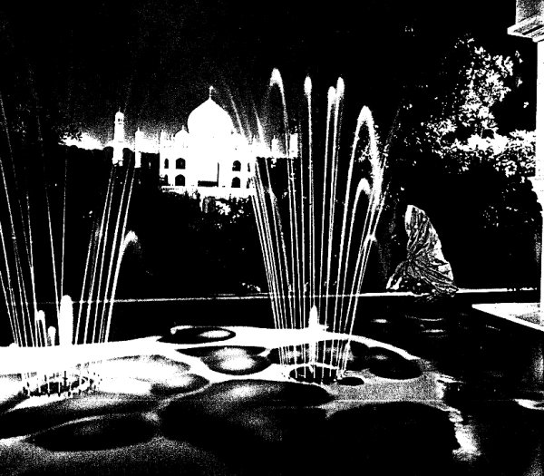 Taj Mahal scene