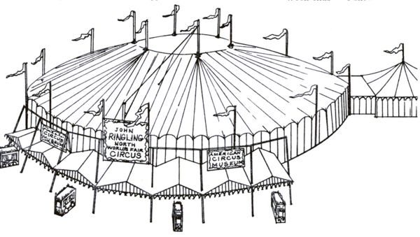 Continental Circus pavilion