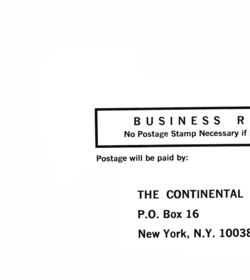 Cinema '76 Record Album order form — page scan