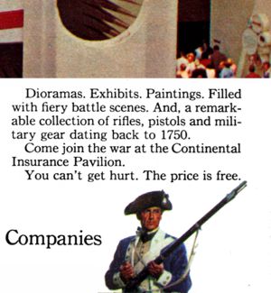 Continental Insurance 1965 advertisement panel 6