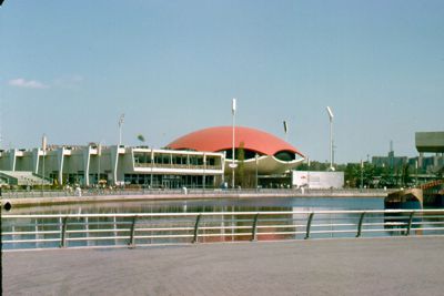 Demonstration Center and Travelers Insurance Pavilion