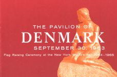 Denmark Flag Raising pamphlet