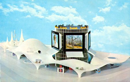 Kodak Pavilion official postcard No. 76589-B