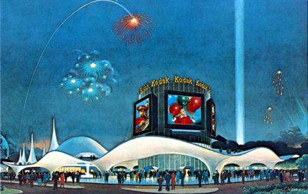 Kodak Pavilion official postcard No. 80484-B