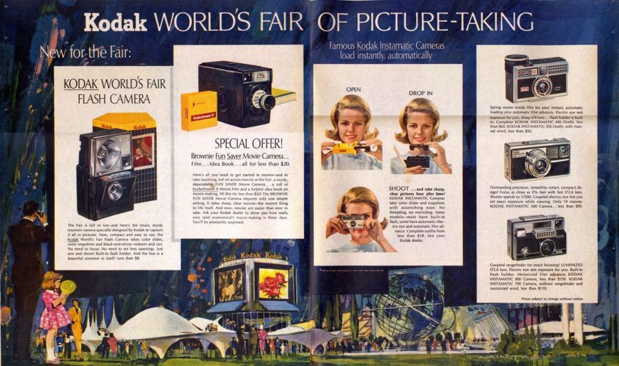 Eastman Kodak newspaper advertising supplement