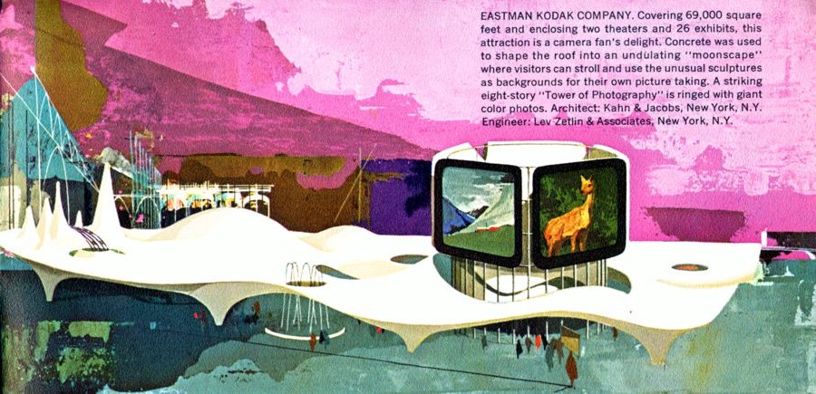 Concrete at the Fair — Eastman Kodak Pavilion