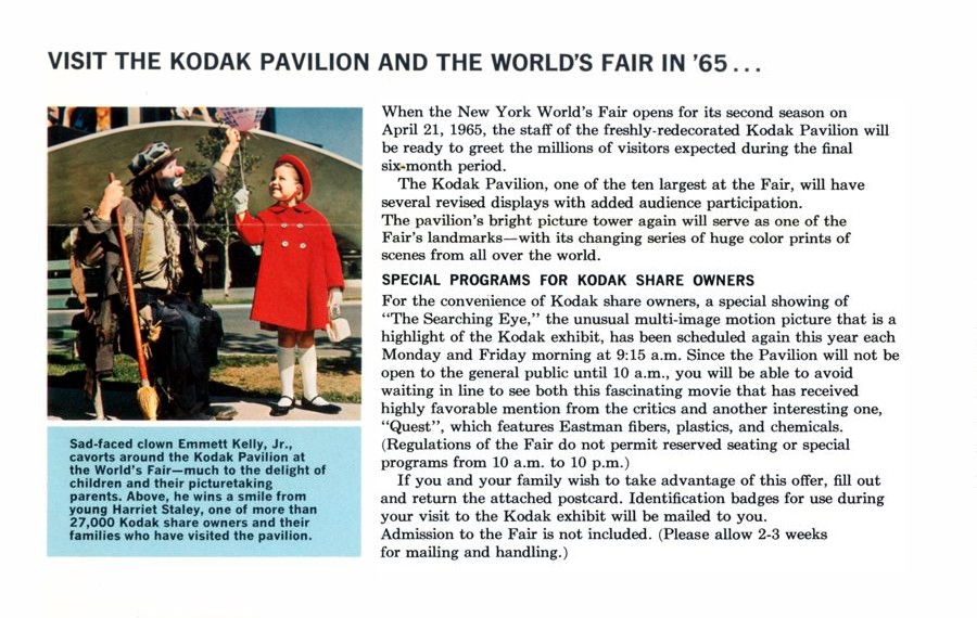 Invitation to Share Owners brochure