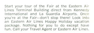 Reverse — Eastern Pavilion exhibitor postcard