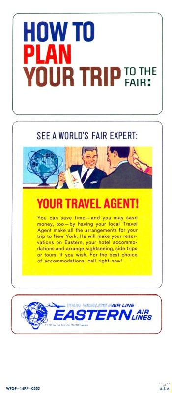 World's Fair Handbook by Eastern — back cover