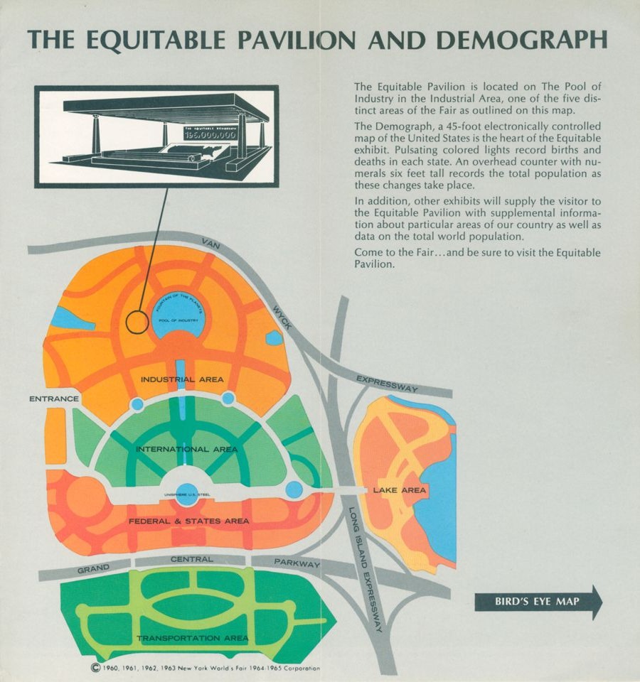 The Equitable at the New York World's Fair brochure page 2