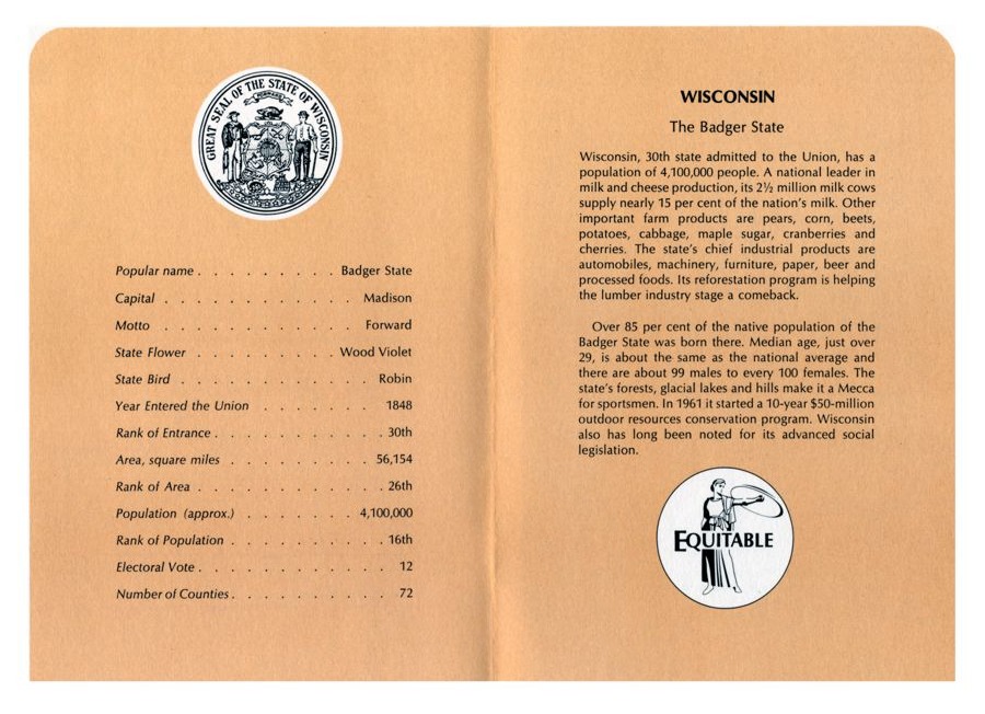 Equitable Salutes Wisconsin brochure page 2