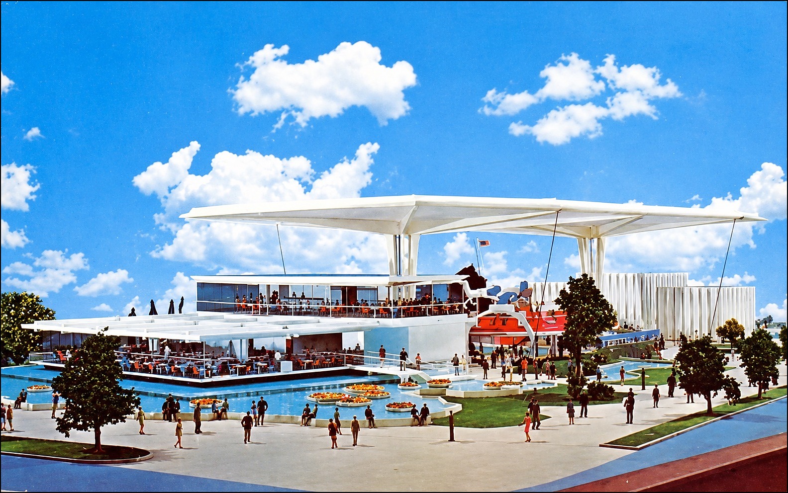 Festival of Gas pavilion — cooking demonstrations and equipment displays