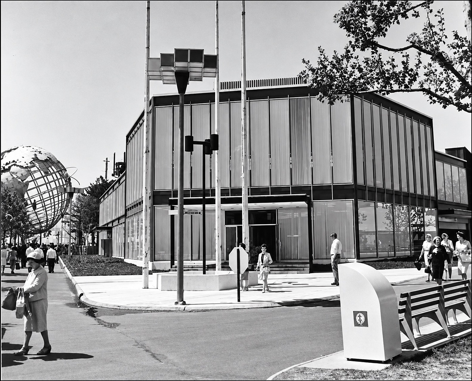 Fine Arts Pavilion — exhibition of American artists