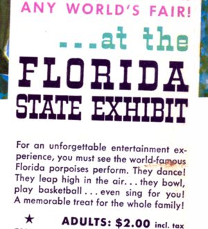 Florida 1964 Official Guide advertisement panel 4