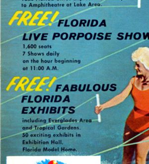 Florida 1965 Official Guide advertisement panel 3