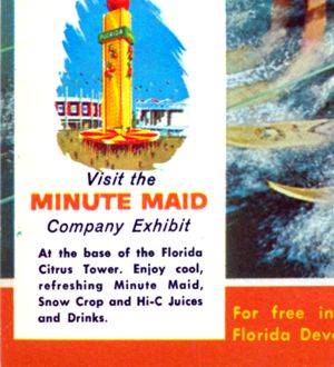 Florida 1965 Official Guide advertisement panel 5