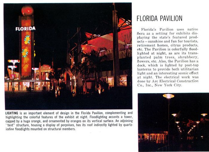 Florida Pavilion electrical construction magazine spread
