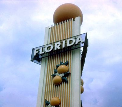 The Florida Pavilion's Citrus Tower