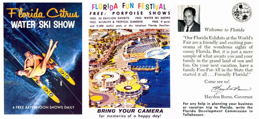 Florida Citrus Water Ski Show pamphlet page 1