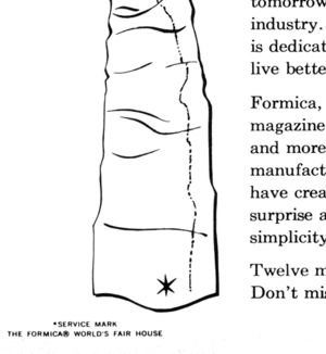 Formica advertisement panel 5