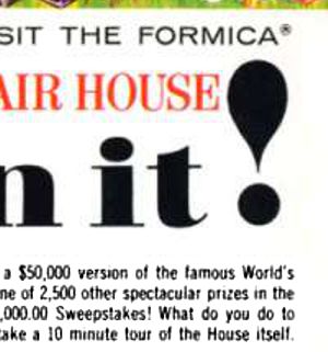 Formica advertisement panel 10