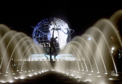 Unisphere, The Rocket Thrower and the Fountain of the Fairs