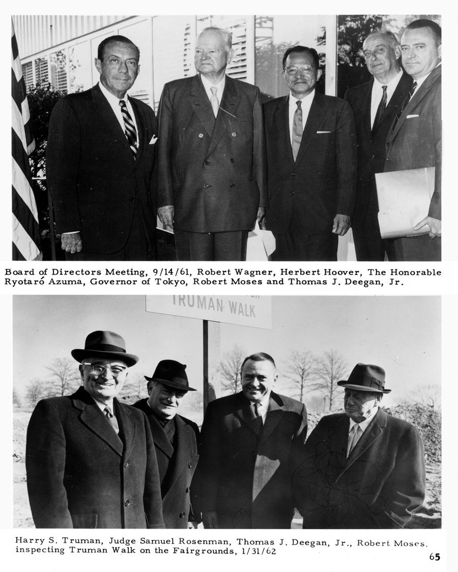 Great Moments at the Fair — Page 65 from For Those Who Produced the New York World’s Fair 1964-1965
