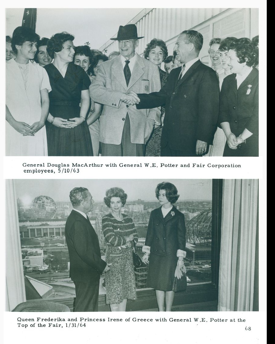 Great Moments at the Fair — Page 68 from For Those Who Produced the New York World’s Fair 1964-1965