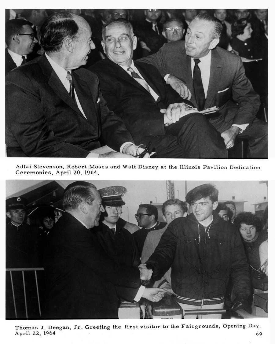 Great Moments at the Fair — Page 69 from For Those Who Produced the New York World’s Fair 1964-1965