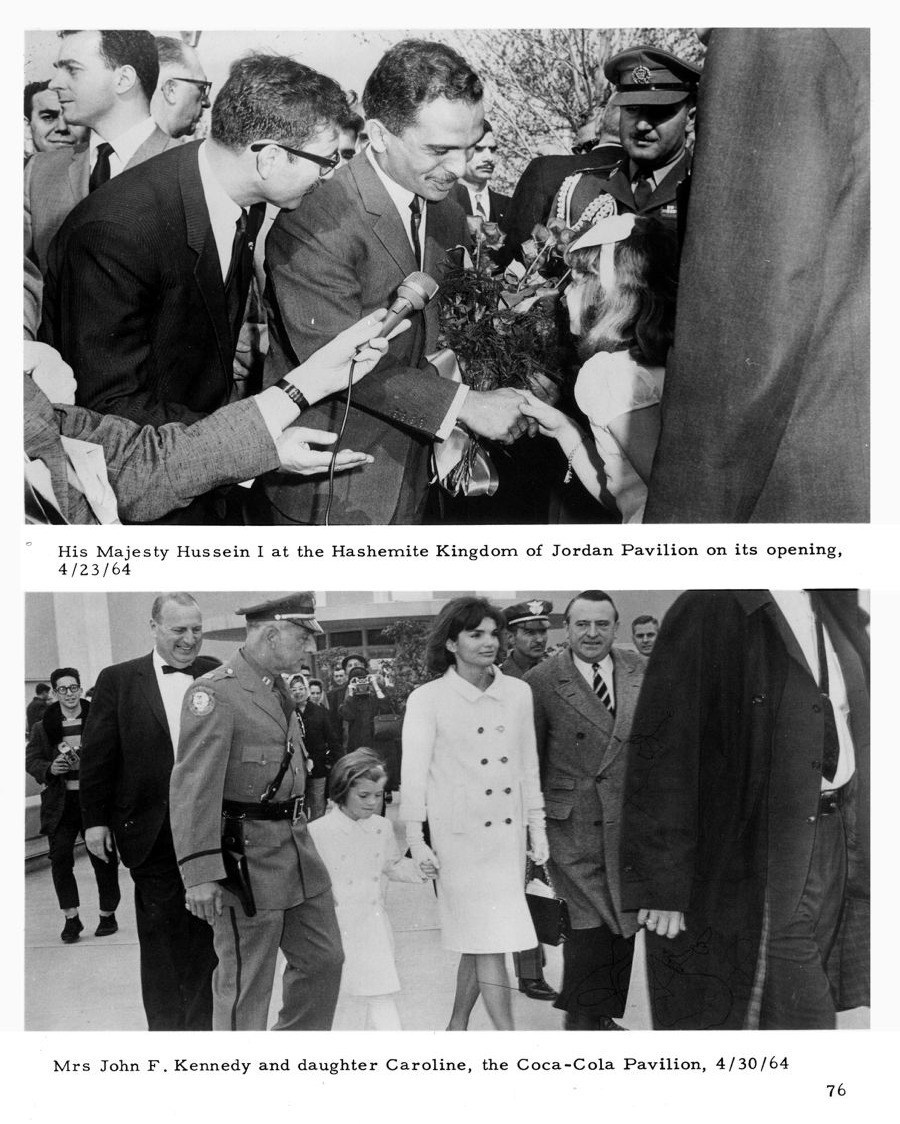 Great Moments at the Fair — Page 76 from For Those Who Produced the New York World’s Fair 1964-1965