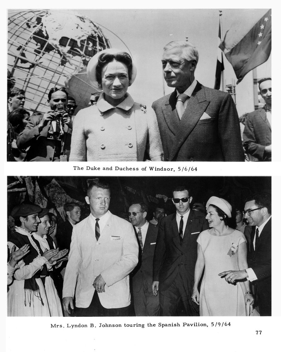 Great Moments at the Fair — Page 77 from For Those Who Produced the New York World’s Fair 1964-1965