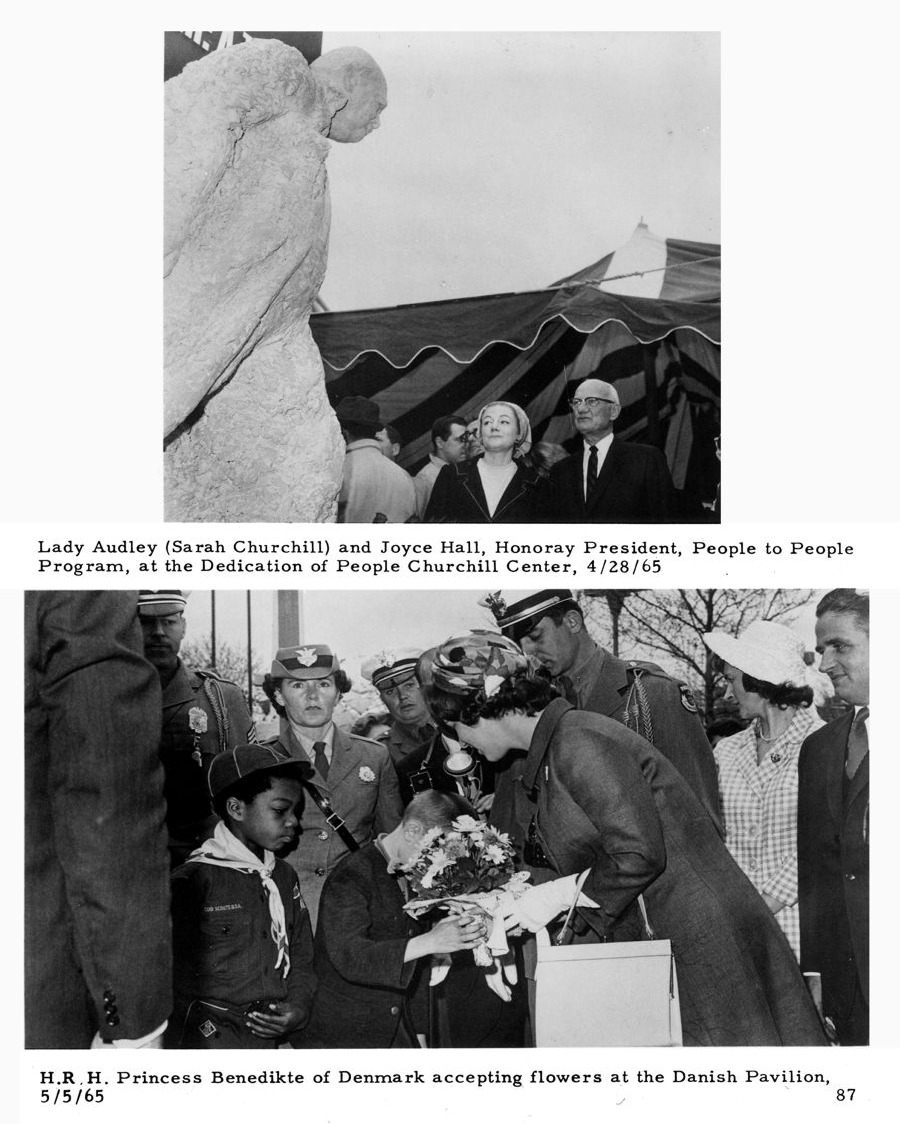 Great Moments at the Fair — Page 87 from For Those Who Produced the New York World’s Fair 1964-1965