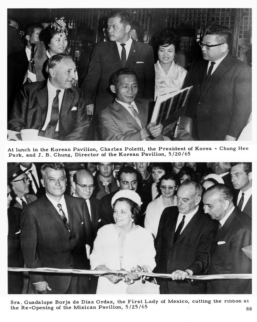 Great Moments at the Fair — Page 88 from For Those Who Produced the New York World’s Fair 1964-1965