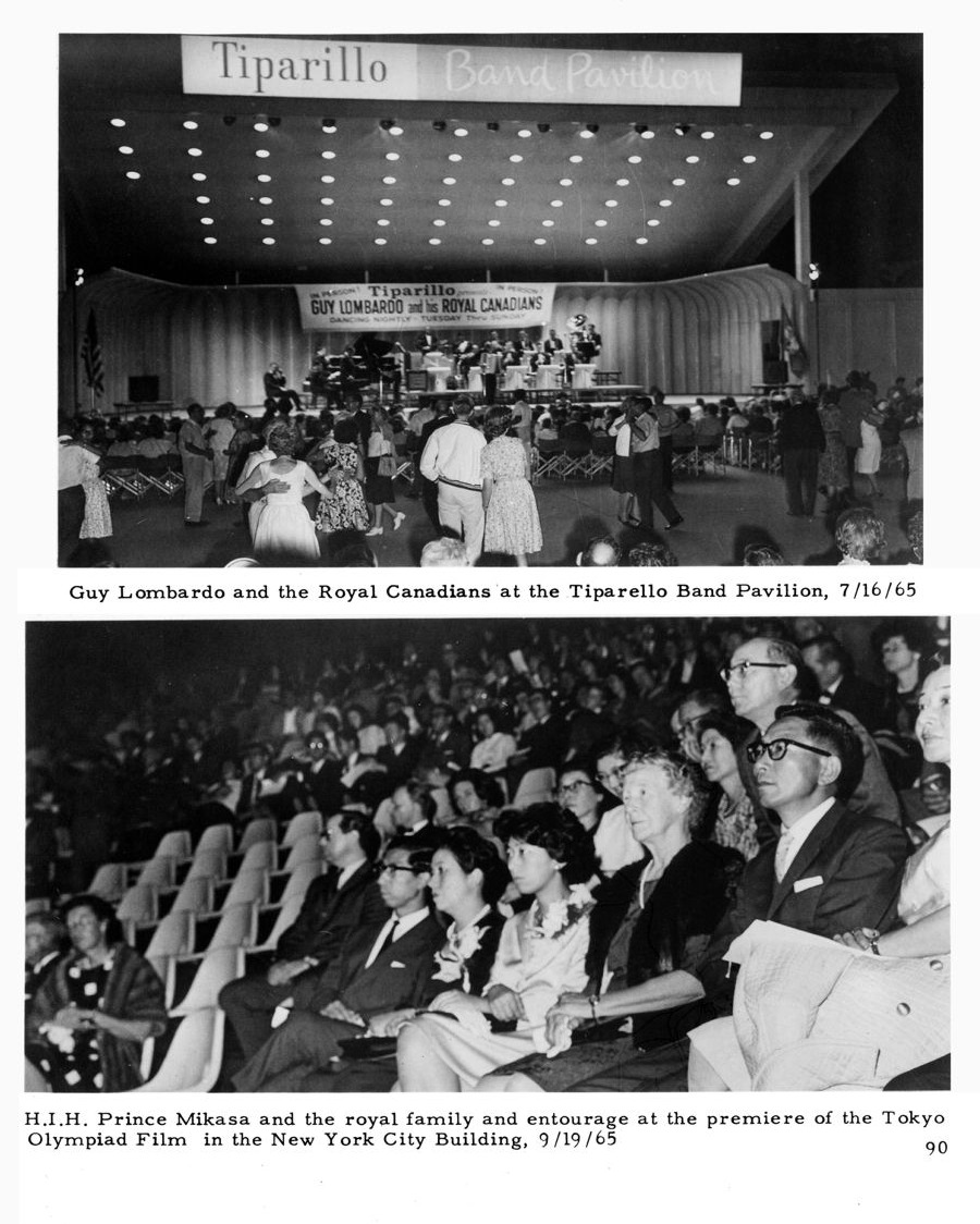 Great Moments at the Fair — Page 90 from For Those Who Produced the New York World’s Fair 1964-1965