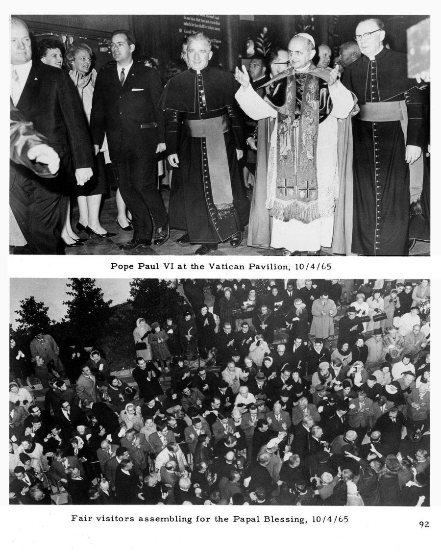 Great Moments at the Fair — Page 92 from For Those Who Produced the New York World’s Fair 1964-1965