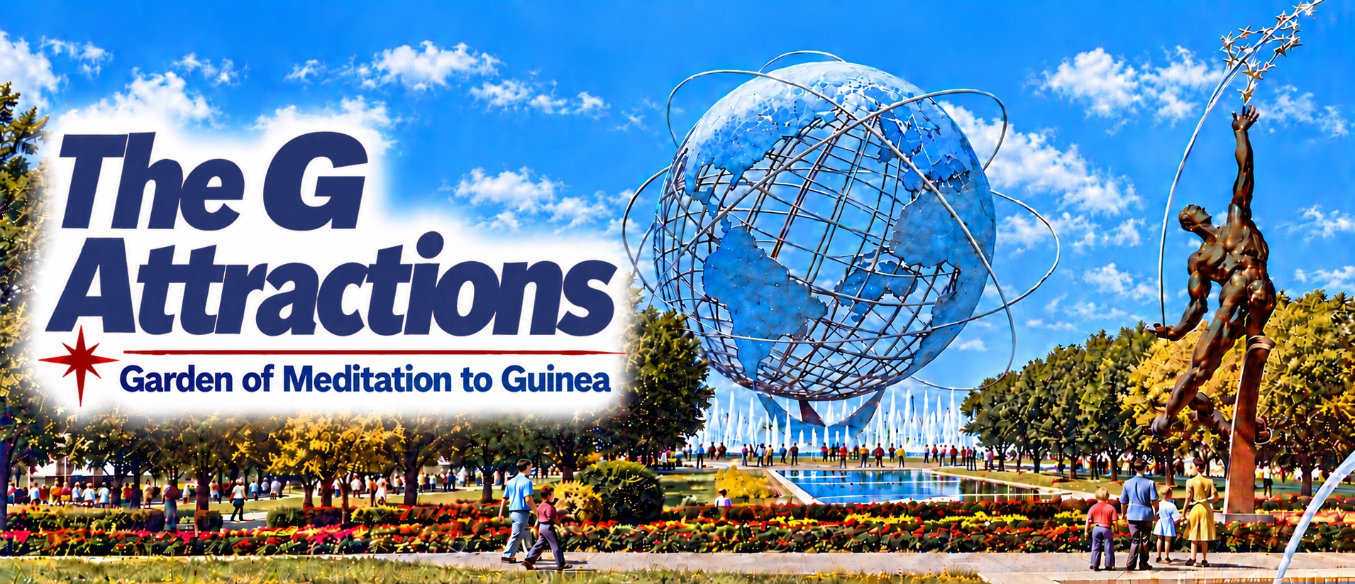 G — The G Attractions — Garden of Meditation to Guinea — Attractions from A to Z at the 1964/1965 New York World’s Fair