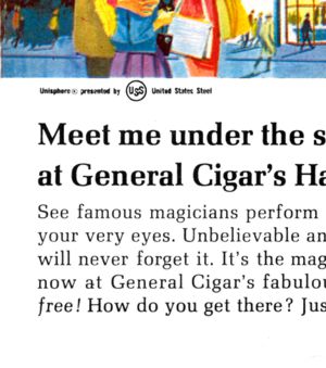 General Cigar advertisement panel 5