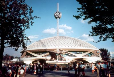 General Electric's gleaming dome
