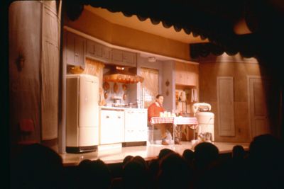 Kitchen of the 1940s - Scene from G.E.'s Carousel of Progress