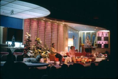 1960s Living - Scene from G.E.'s Carousel of Progress