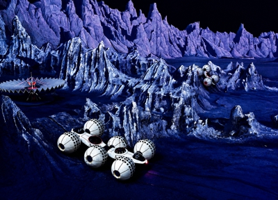 General Motors Pavilion - Futurama Ride - Lunar Landscape