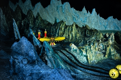 General Motors Pavilion - Futurama Ride - Lunar Landscape