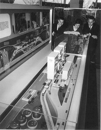 Model of a Futuristic Containerized Freight Terminal
