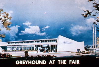 Artist's rendering of the Greyhound Pavilion