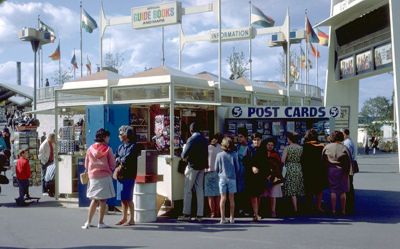 Greyhound Information Booth